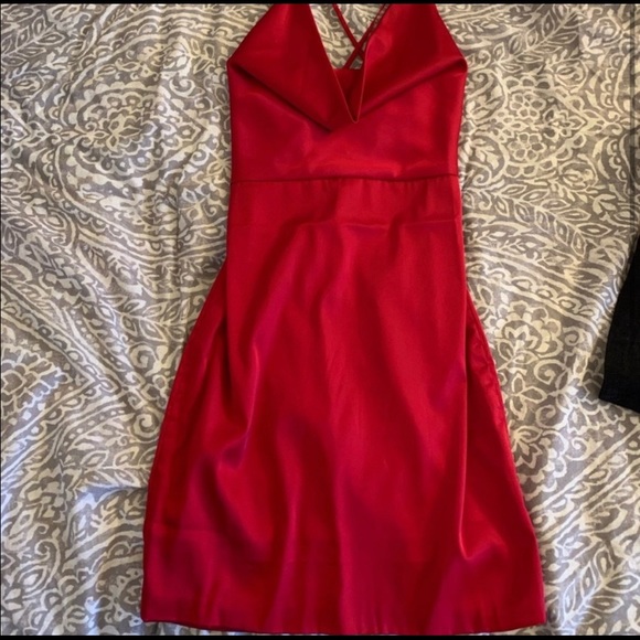 Oh Polly satin dress - Picture 3 of 3